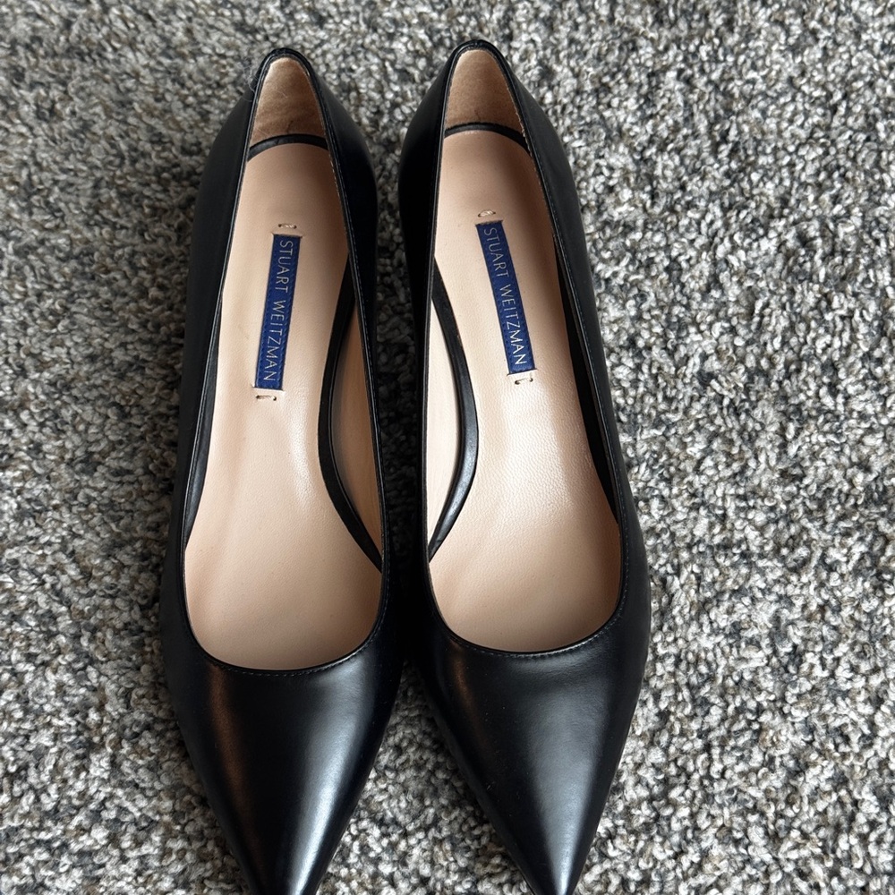 Stuart Weitzman Black Heels